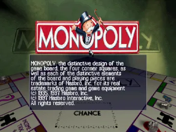 Monopoly (US) screen shot title